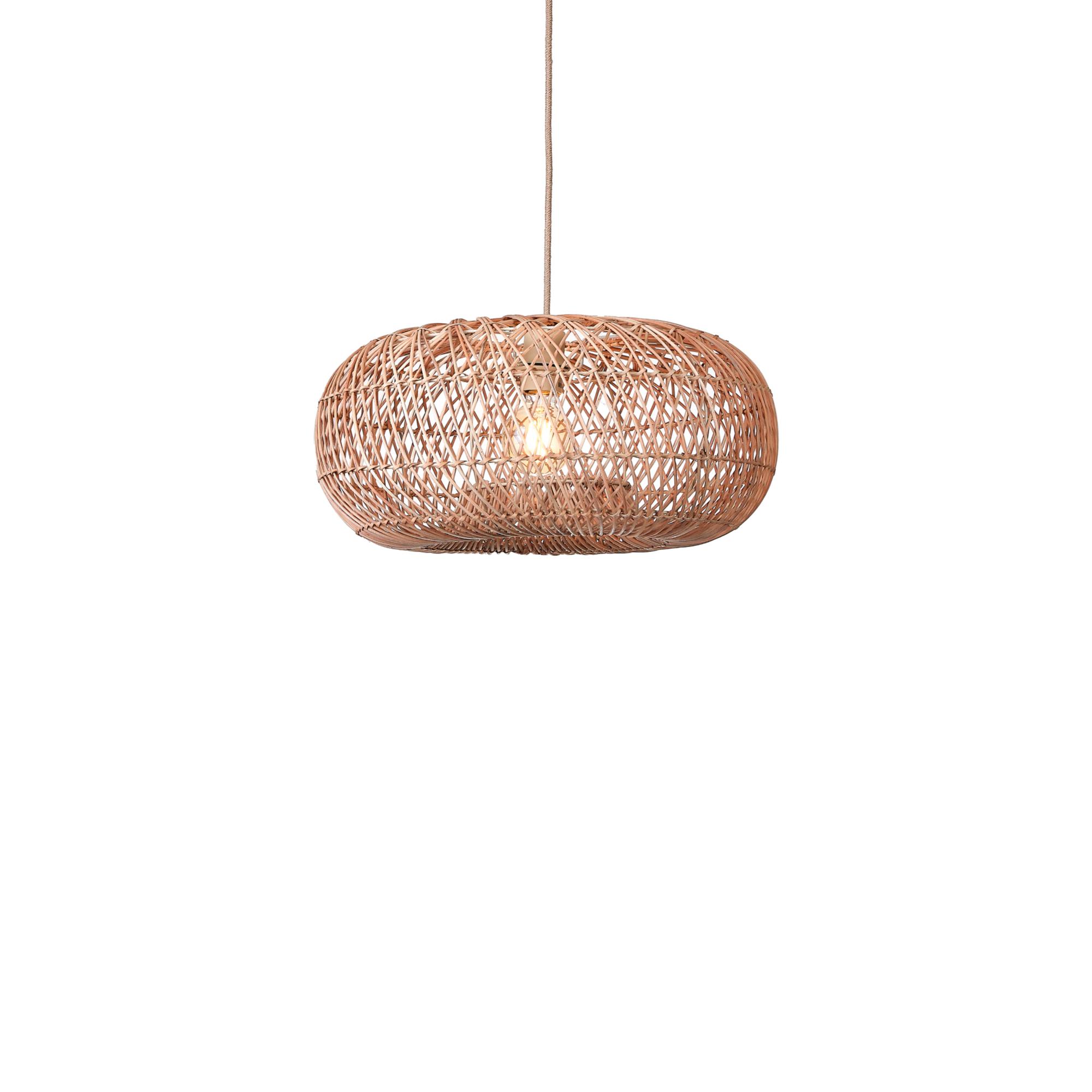 GOOD&MOJO hanglamp ARIZONA - bruin - Ø50cm