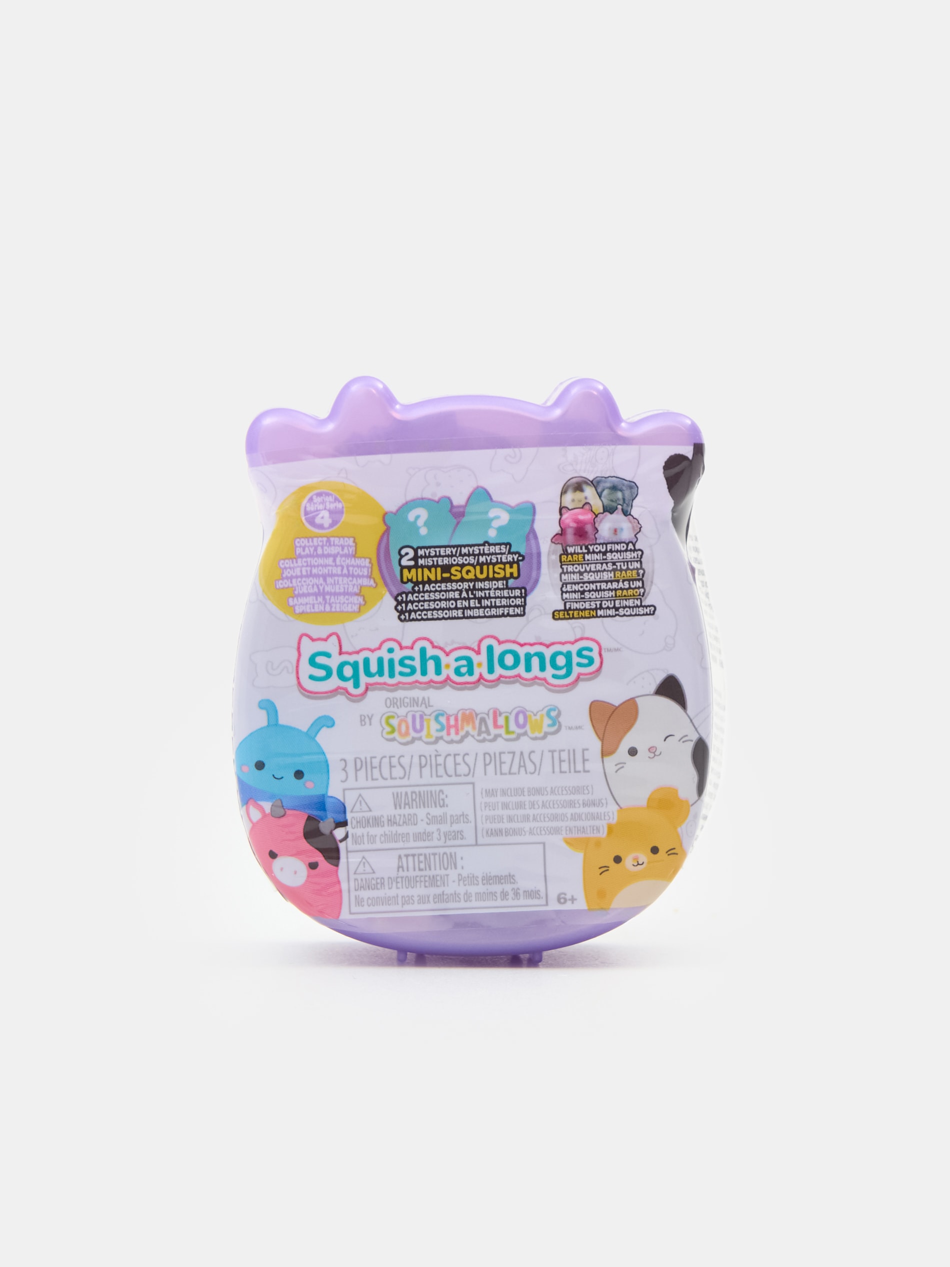 Squish-A-Longs Squishmallows Pierścionek Z Figurką Niespodzianką