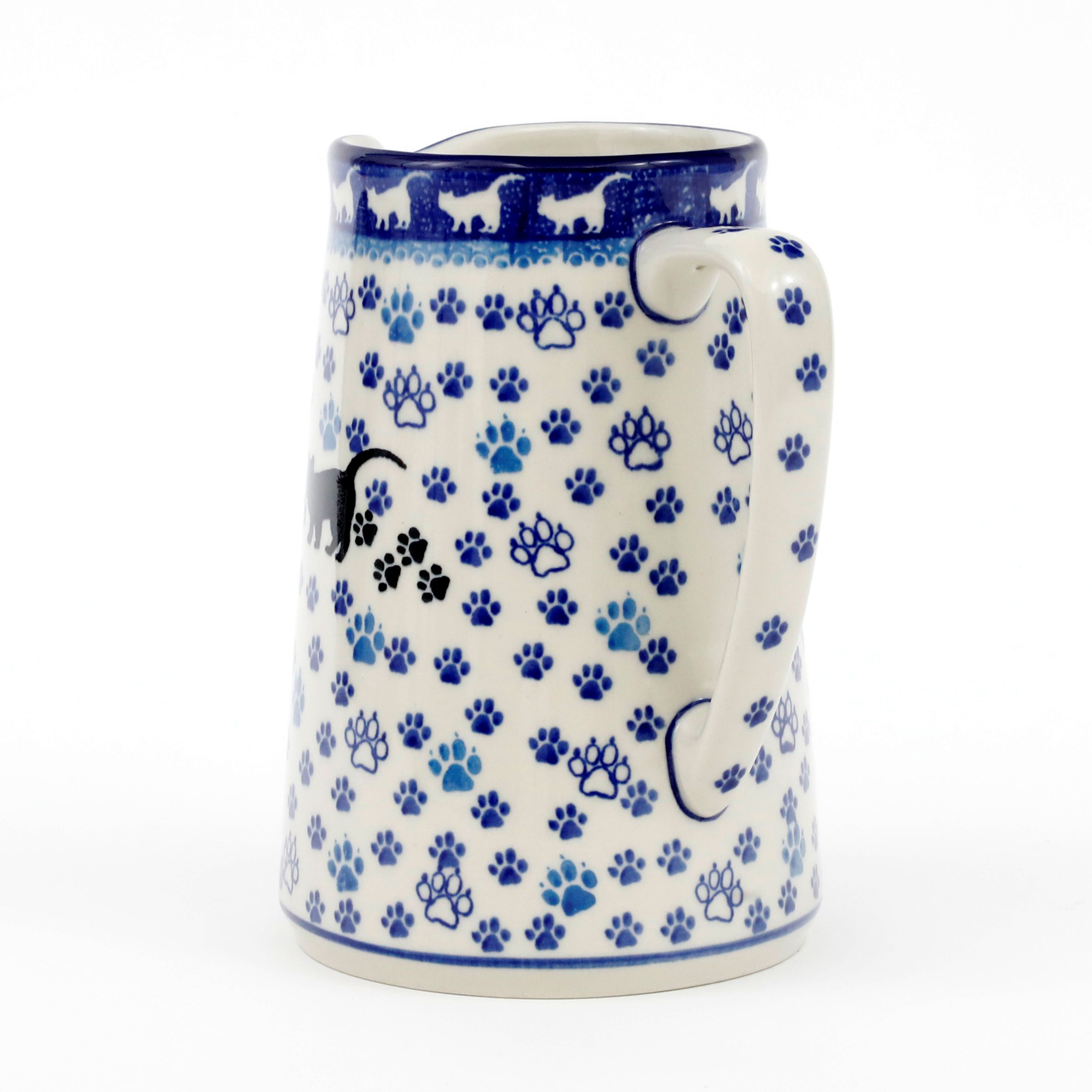 Dzbanek ceramiczny G46 1,3l  1771X Czarny kot