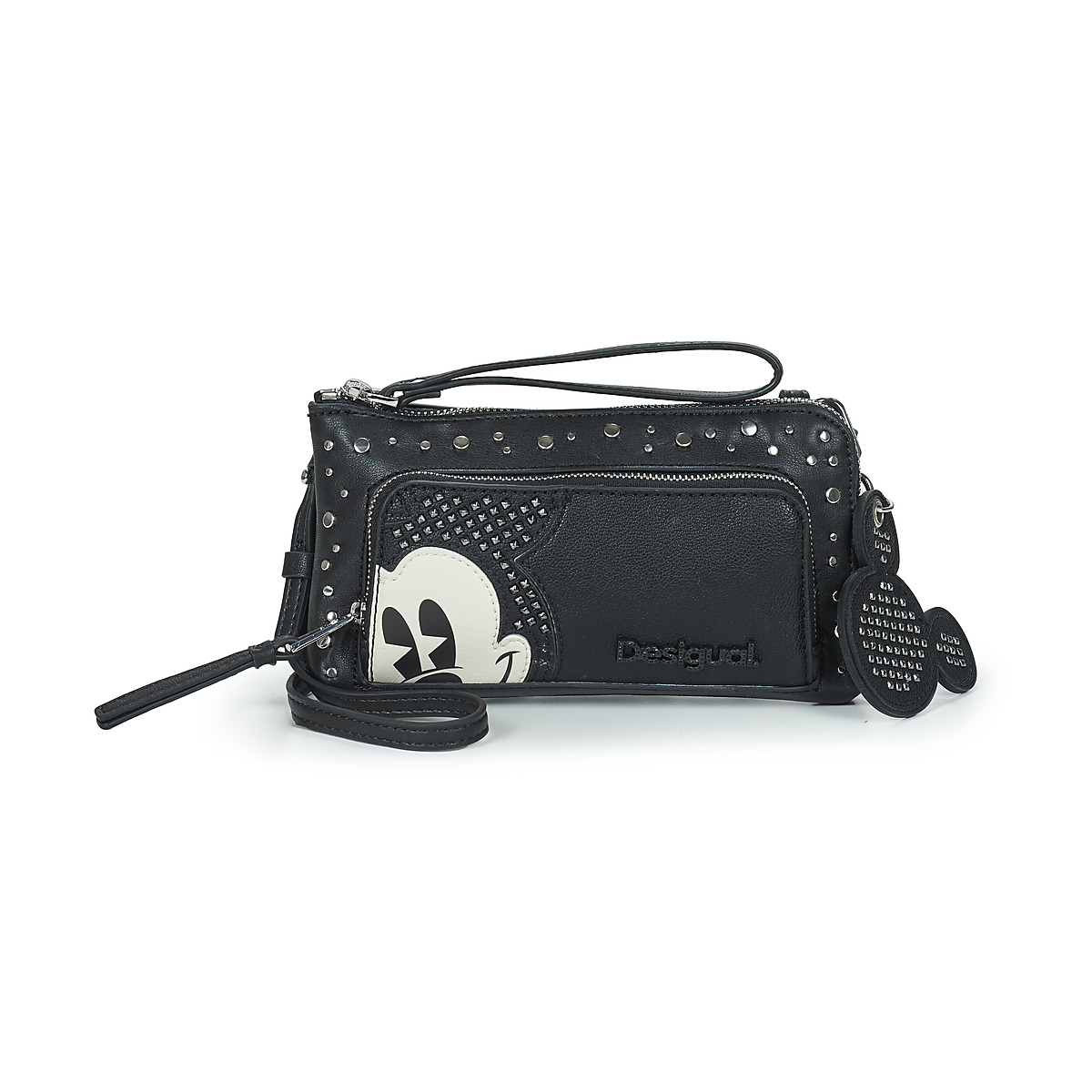 Desigual - MONE MICKEY STUDSTYLE LISA - Black