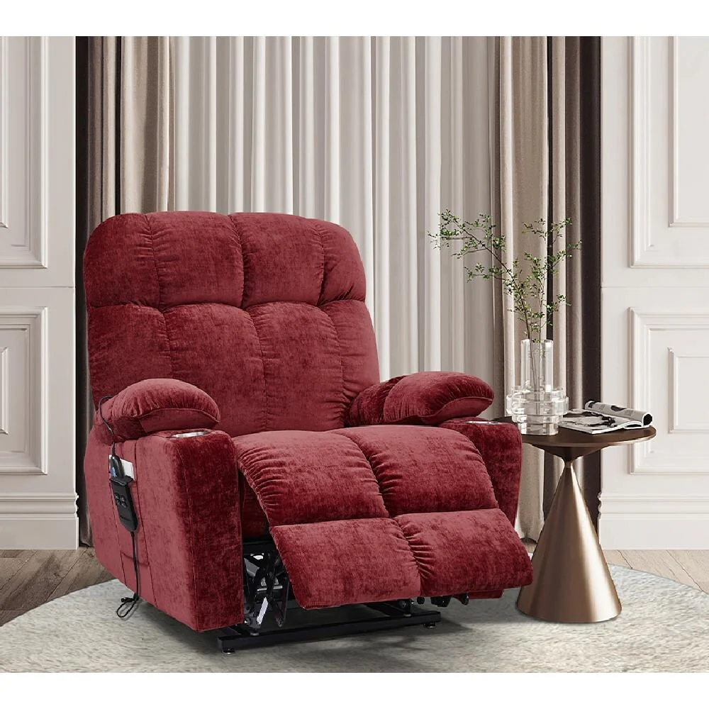 Infinite Position Lay Flat 180° Recliner with Heat Massage