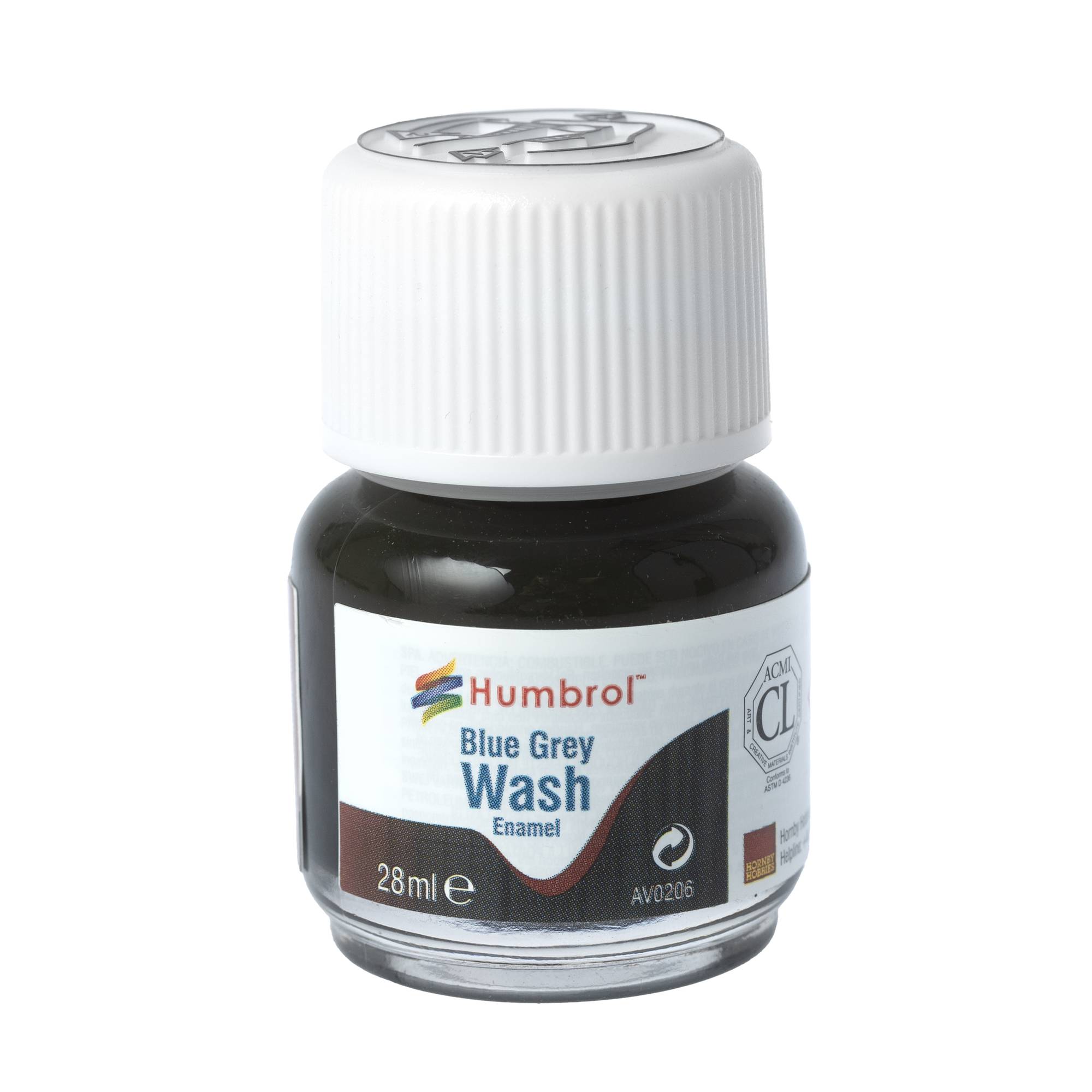 Humbrol Blue Grey Wash Enamel 28ml