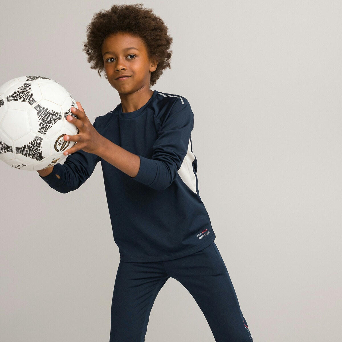 T-shirt de sport avec détails réfléchissants