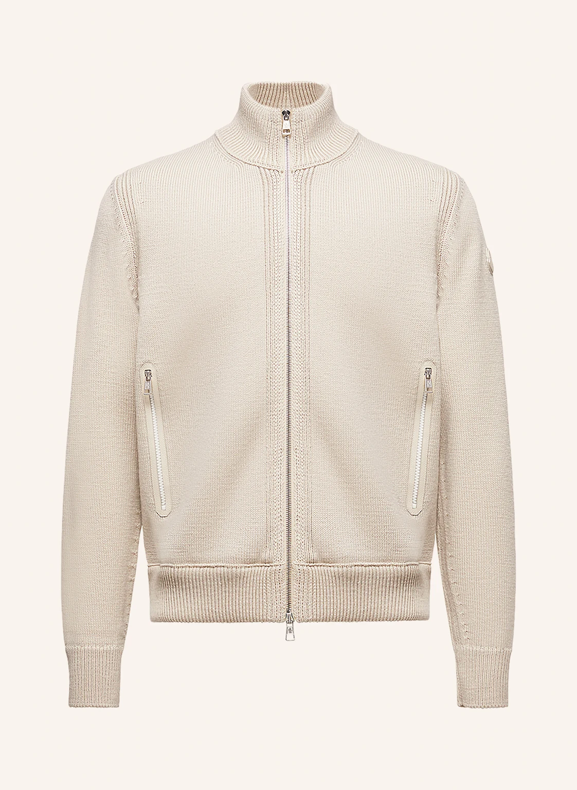 MONCLER Daunenjacke im Materialmix