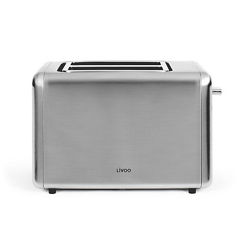Grille-pain digital 2 fentes larges 850W gris