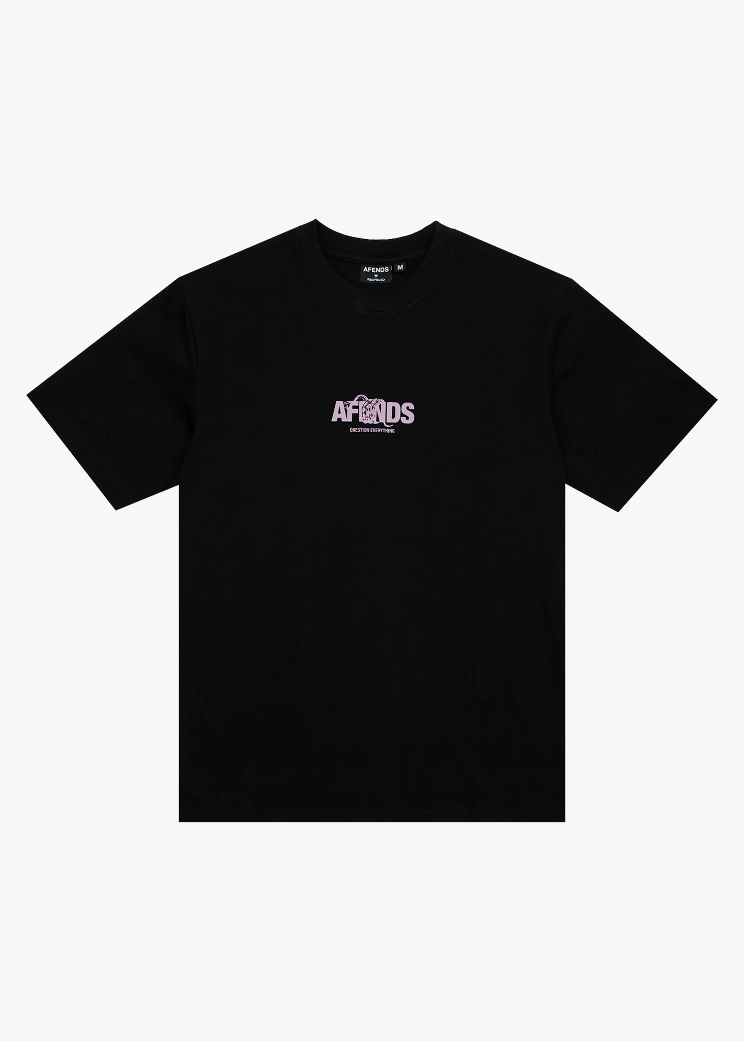 AFENDS Mens Tread - Retro Tee - Black