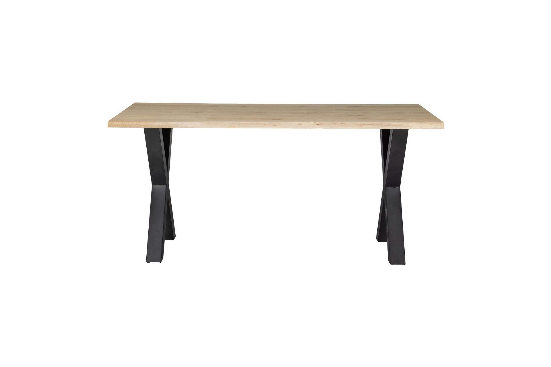 TABLO - Table 180x90 en chêne massif beige