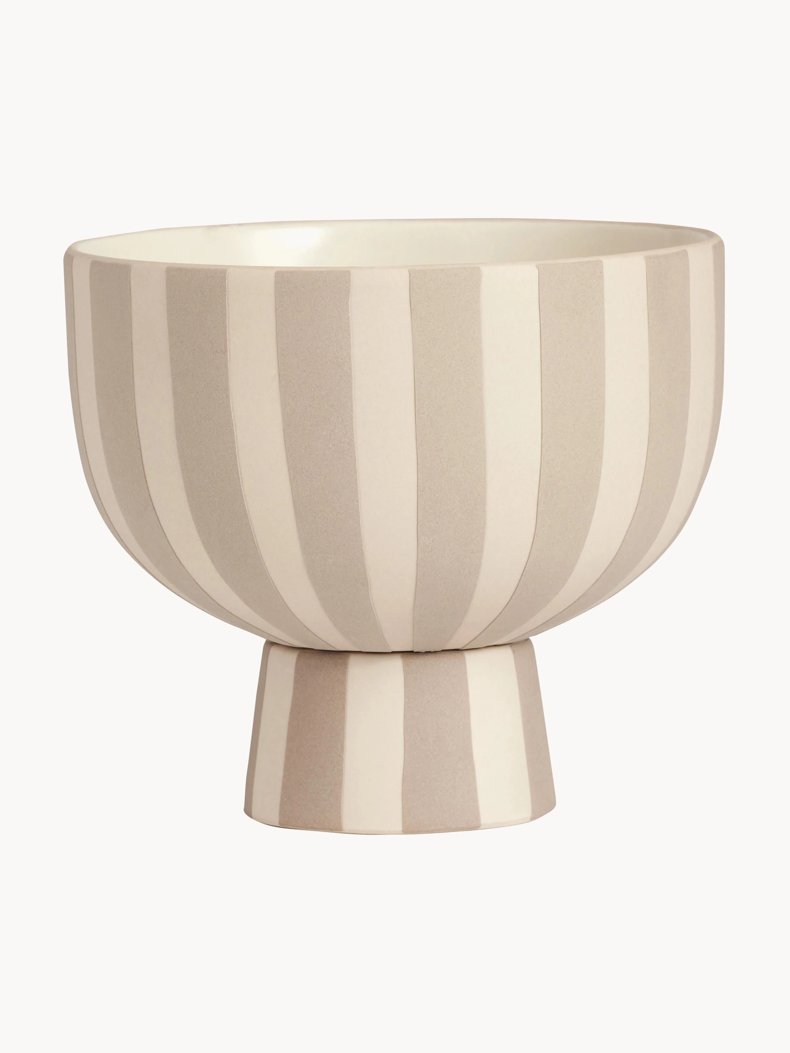 Handgefertigte Deko-Schale Toppu, H 13 cm