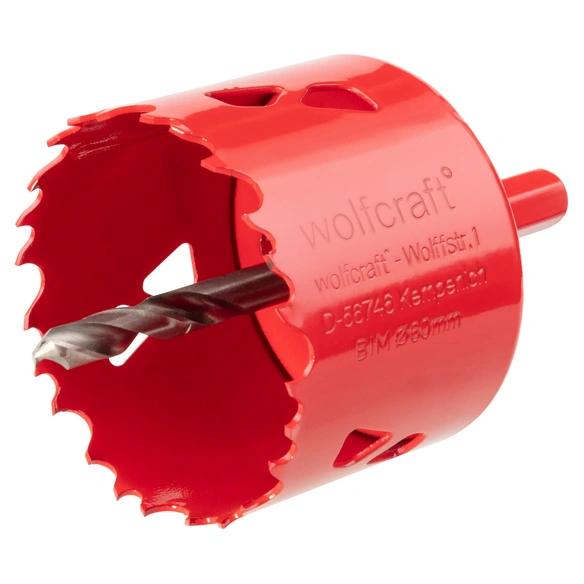 Lochsäge, Ø: 60 mm, Bimetall