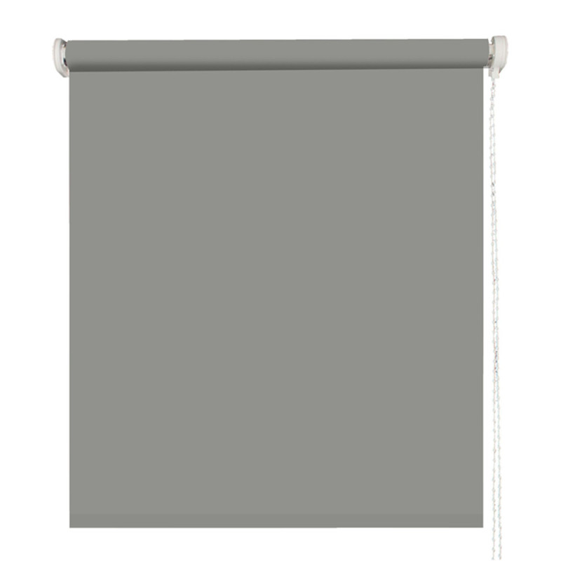 Store enrouleur occultant Easy gris 42 x 170 cm MADECO