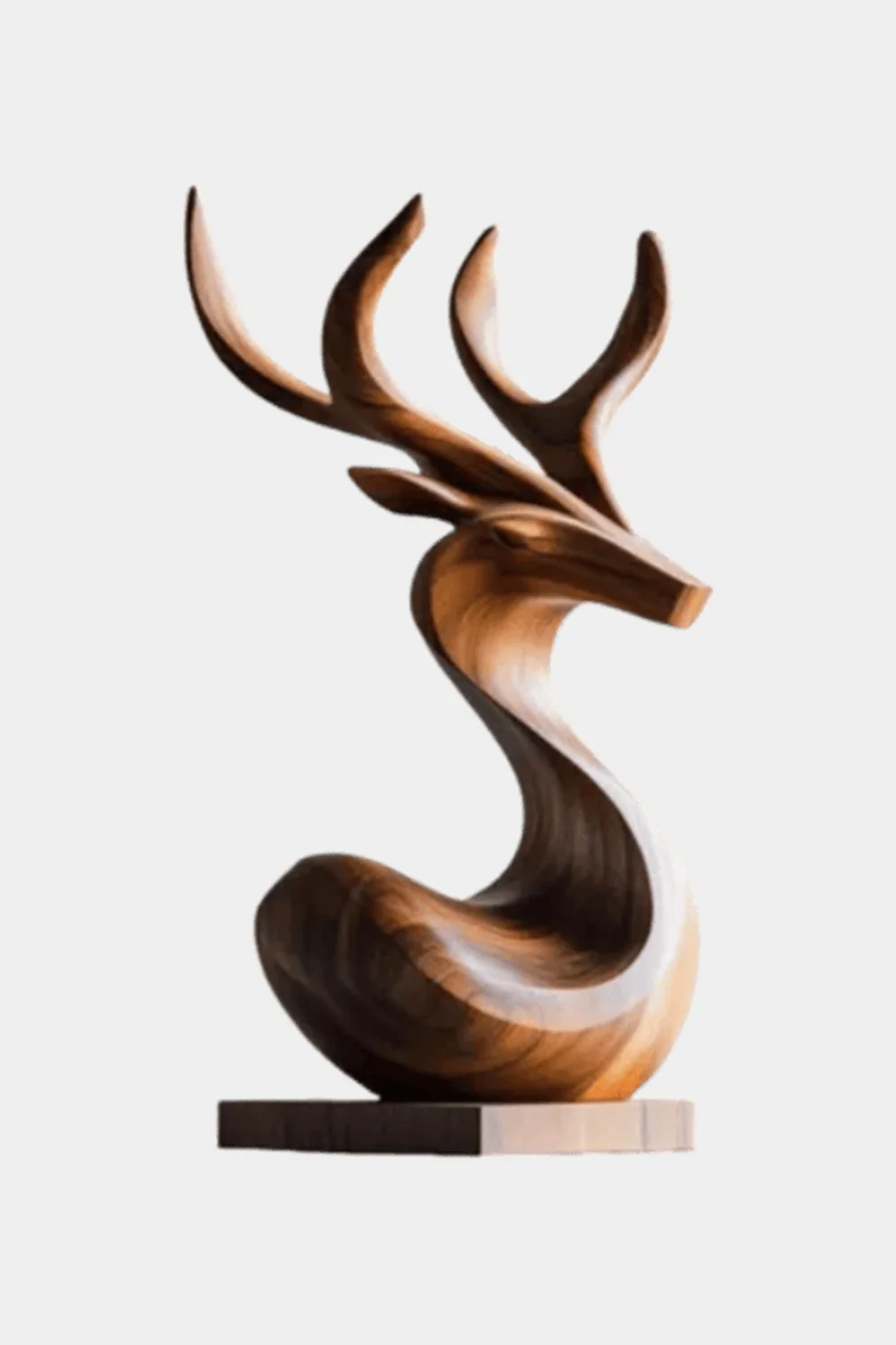 Deer Wood Sculpture #WA133