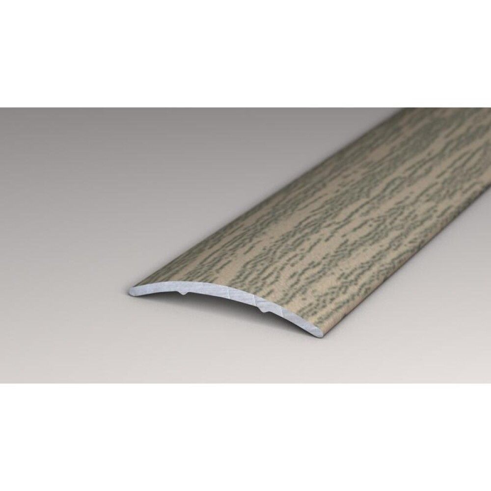OVERGANGSPROFIL LOGOCLIC ALUMINIUM 2000X30X3MM GRÅ EIK