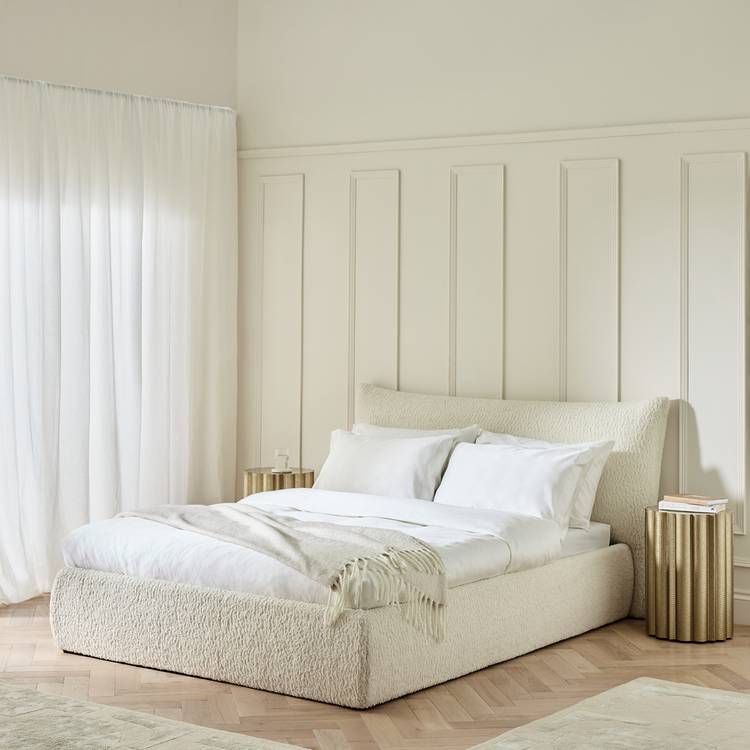 Habitat Marshmallow Double End Lift Ottoman Bed - White