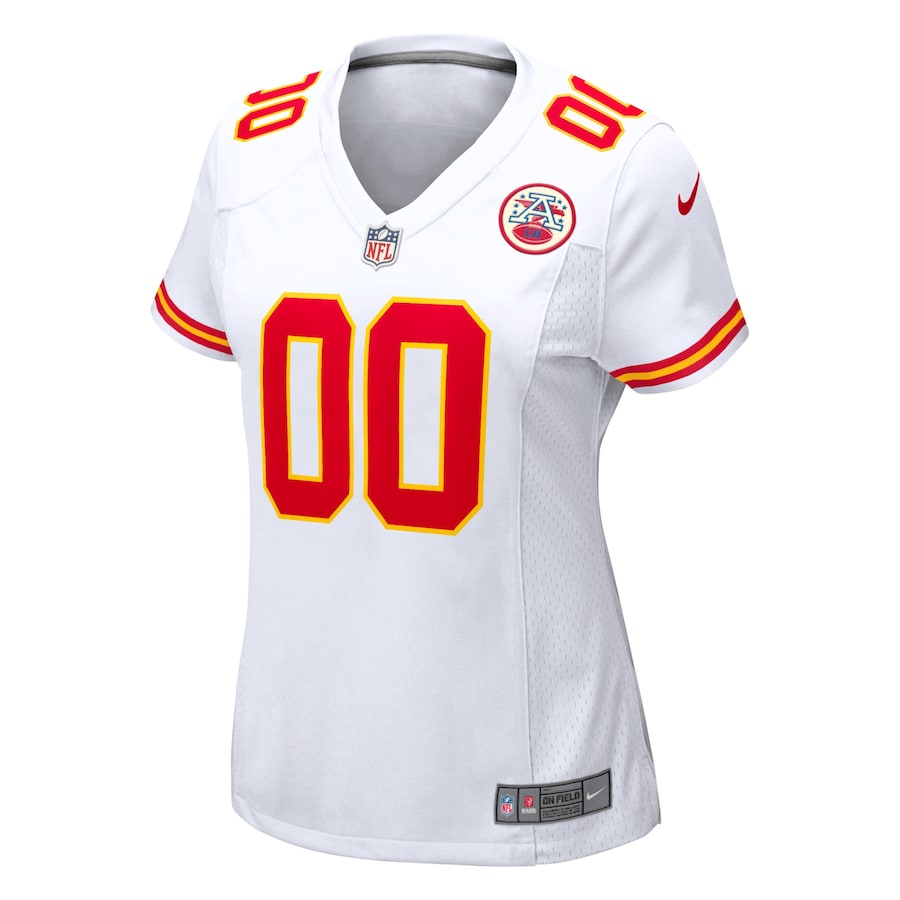 Kansas City Chiefs Nike Women's Custom Game Jersey - White
