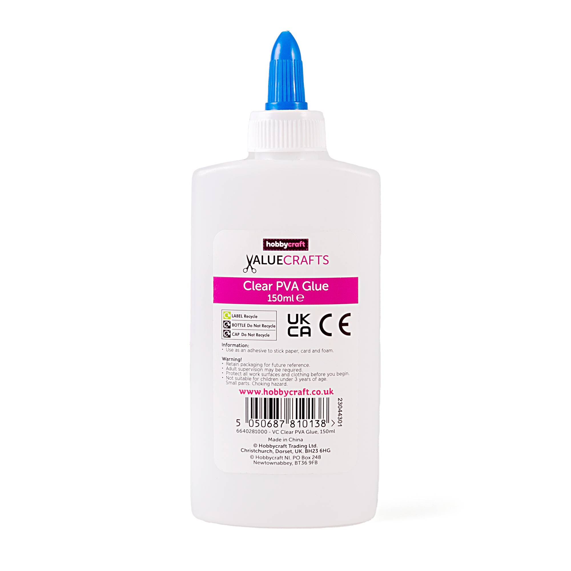 Valuecrafts Clear PVA Glue 150ml