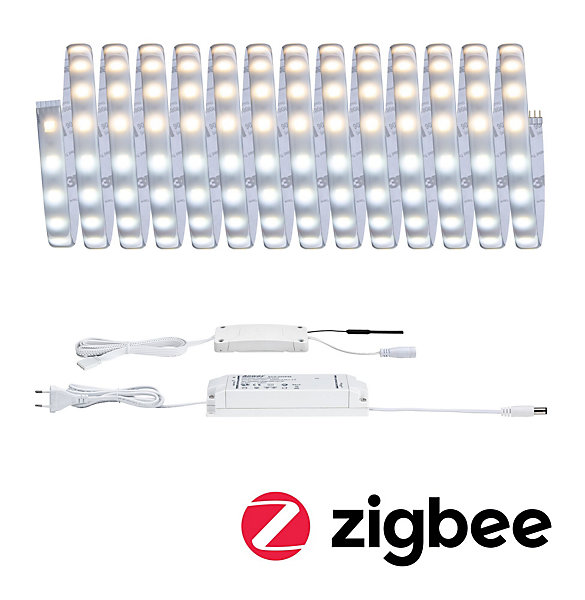 MaxLED 500 Strip LED Smart Home Zigbee 3.0 Kit de base 5m Tunable White revêtue 26W 550lm/m Tunable White 50VA