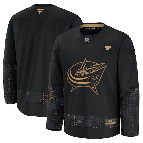 Columbus Blue Jackets  2024 Military Appreciation Practice Jersey - Black