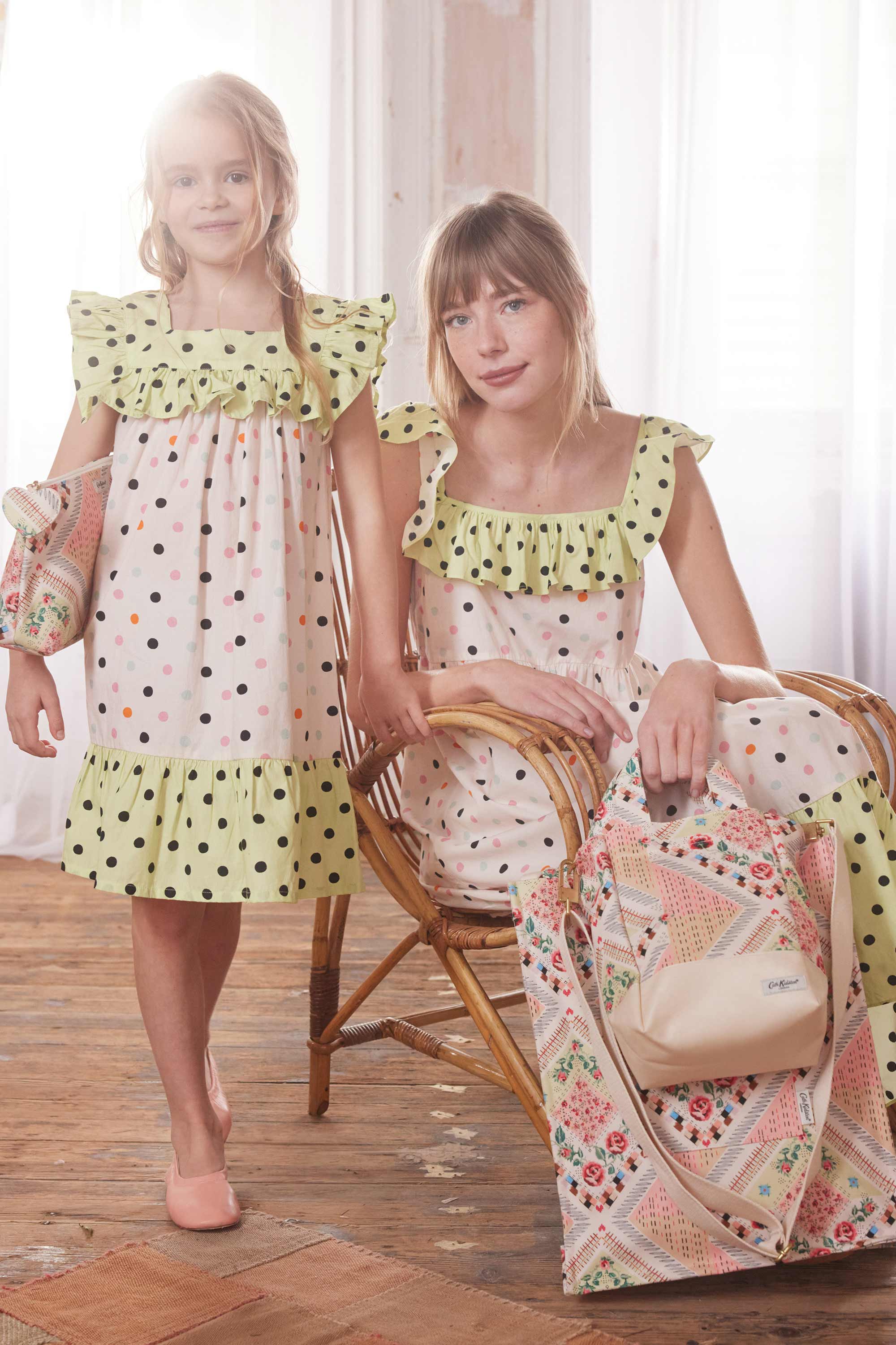 Spot Ruffle Dreamer Dress