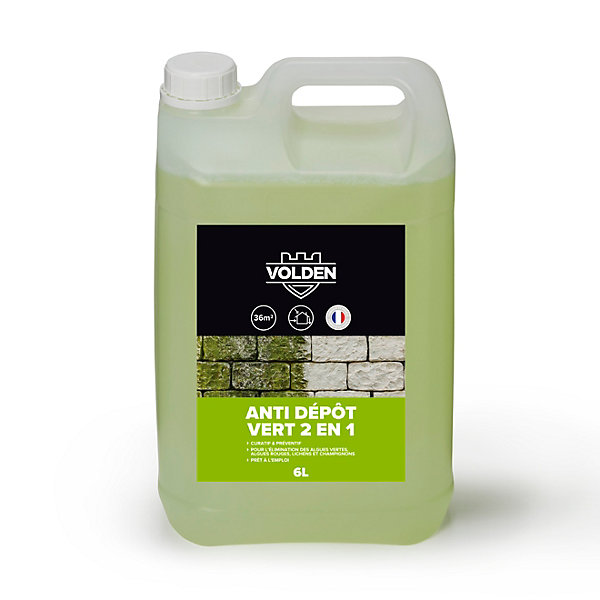 Destructeur de dépôts verts 5L   1L offert Volden