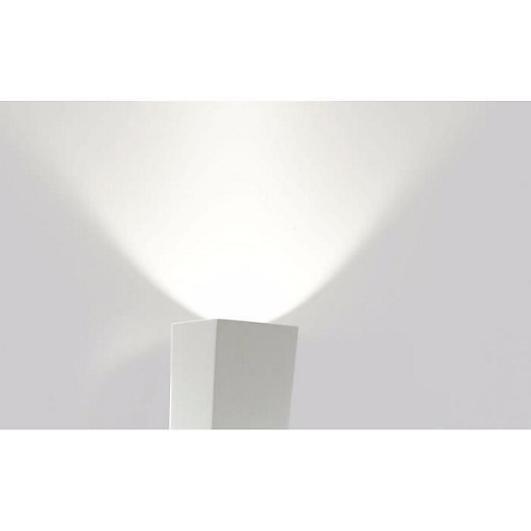Applique Murale LED 3W IP44 Design Carré BLANC - Blanc Neutre 4200k - 5500k - SILUMEN