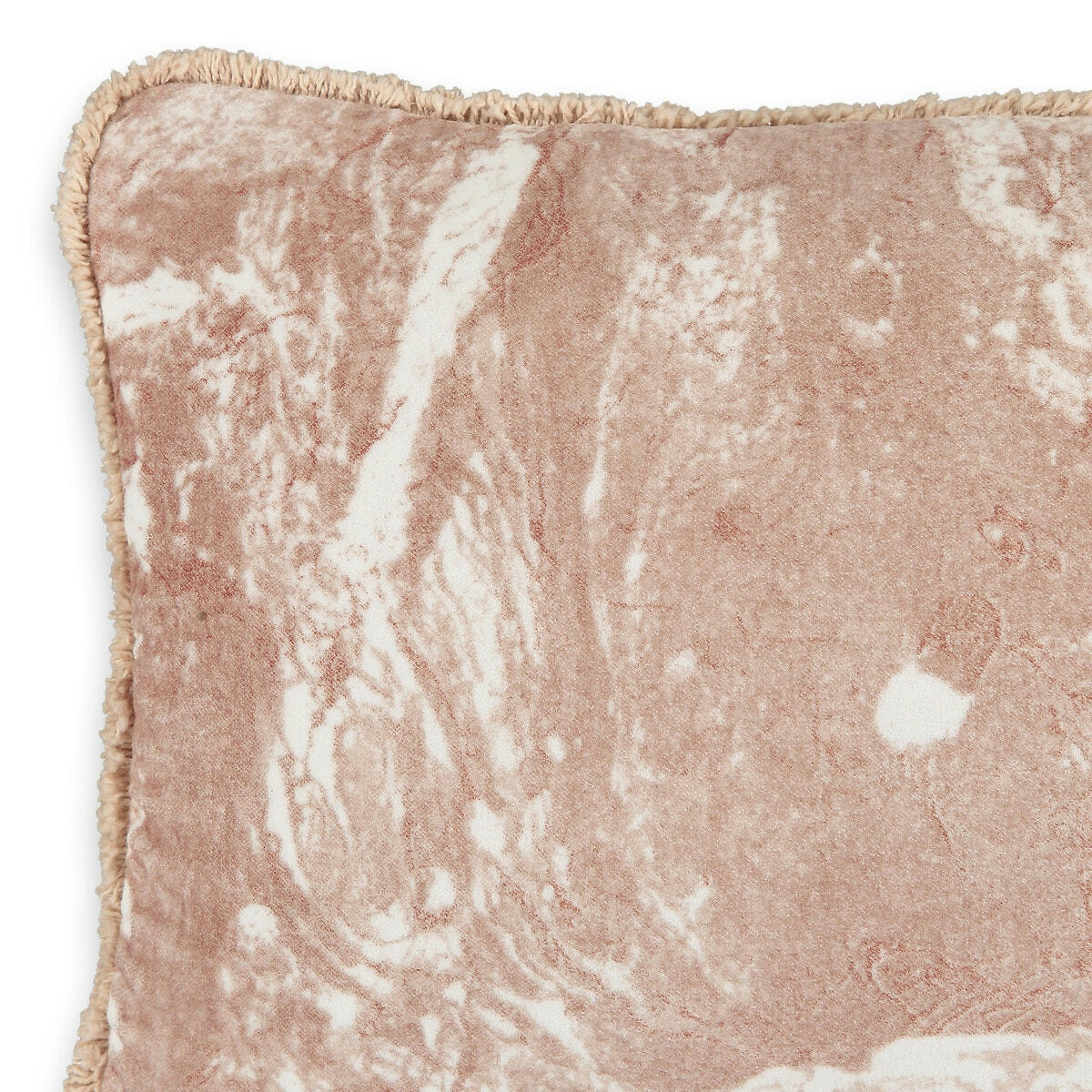 Housse de coussin en velours de coton, Marbly