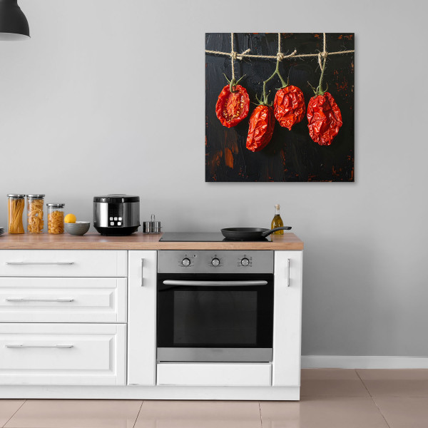 Obraz do kuchni restauracji baru jadalni, Suszone pomidory 20x20