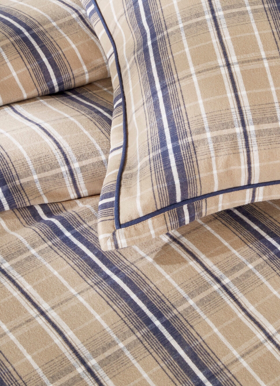 HOUSSE DE COUETTE EN FLANELLE CARIBOUBLEU