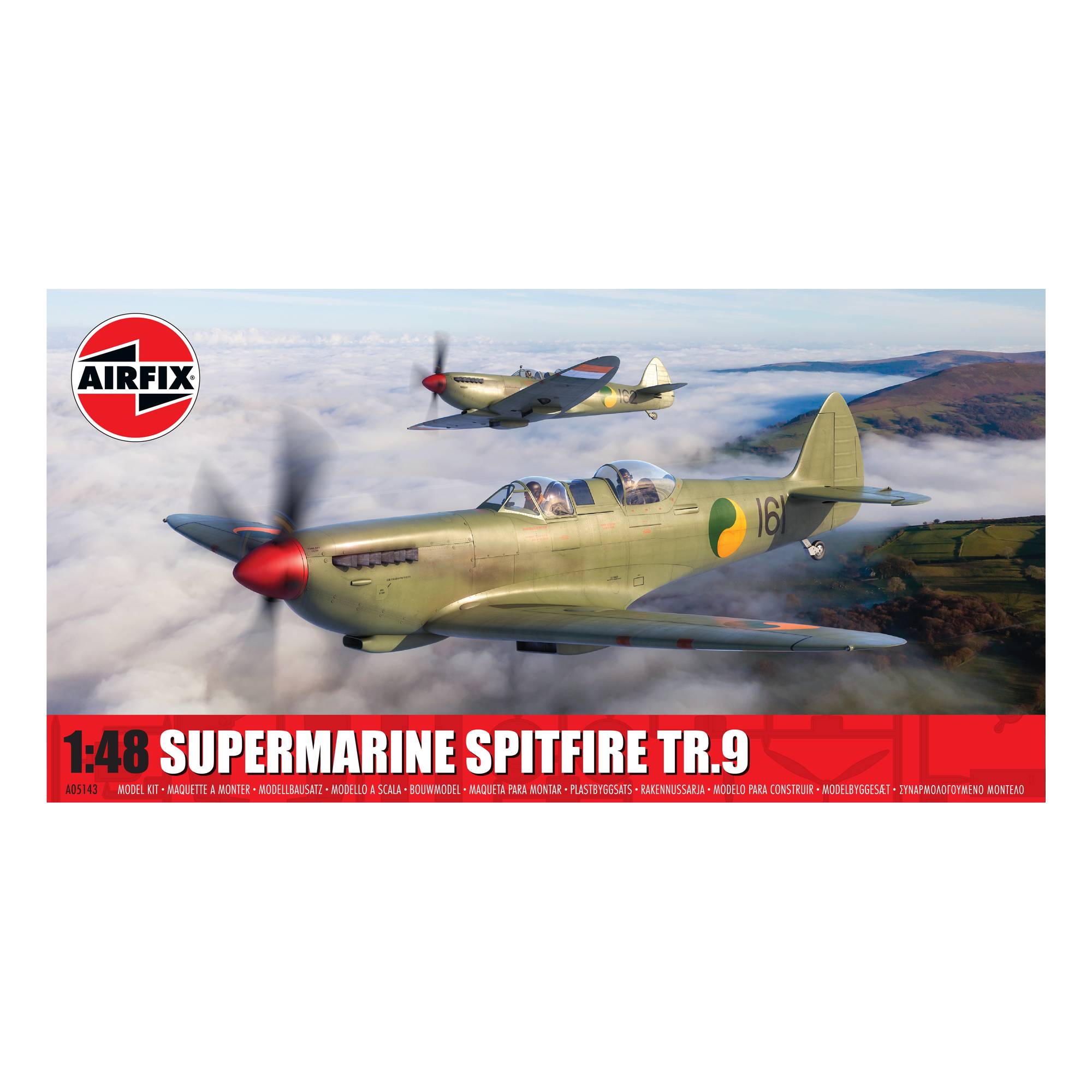 Airfix Supermarine Spitfire Tr.9 Model Kit 1:48