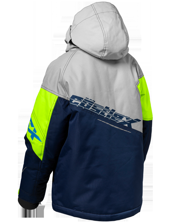 Castle X Code Youth Snow Winter Jacket, Navy/Blue/HI-BIS, Assorted Sizes