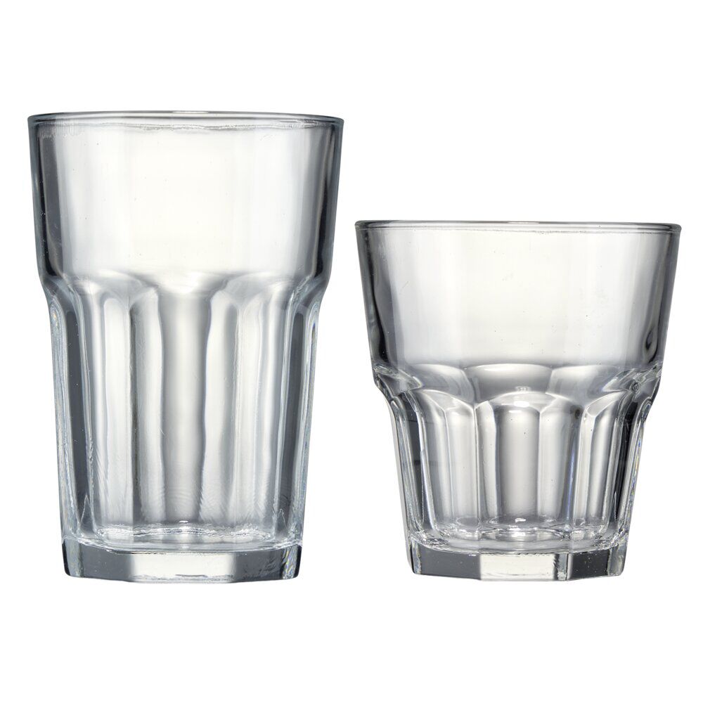 Verre mojito x12 en verre transparent 25cl et 33cl
