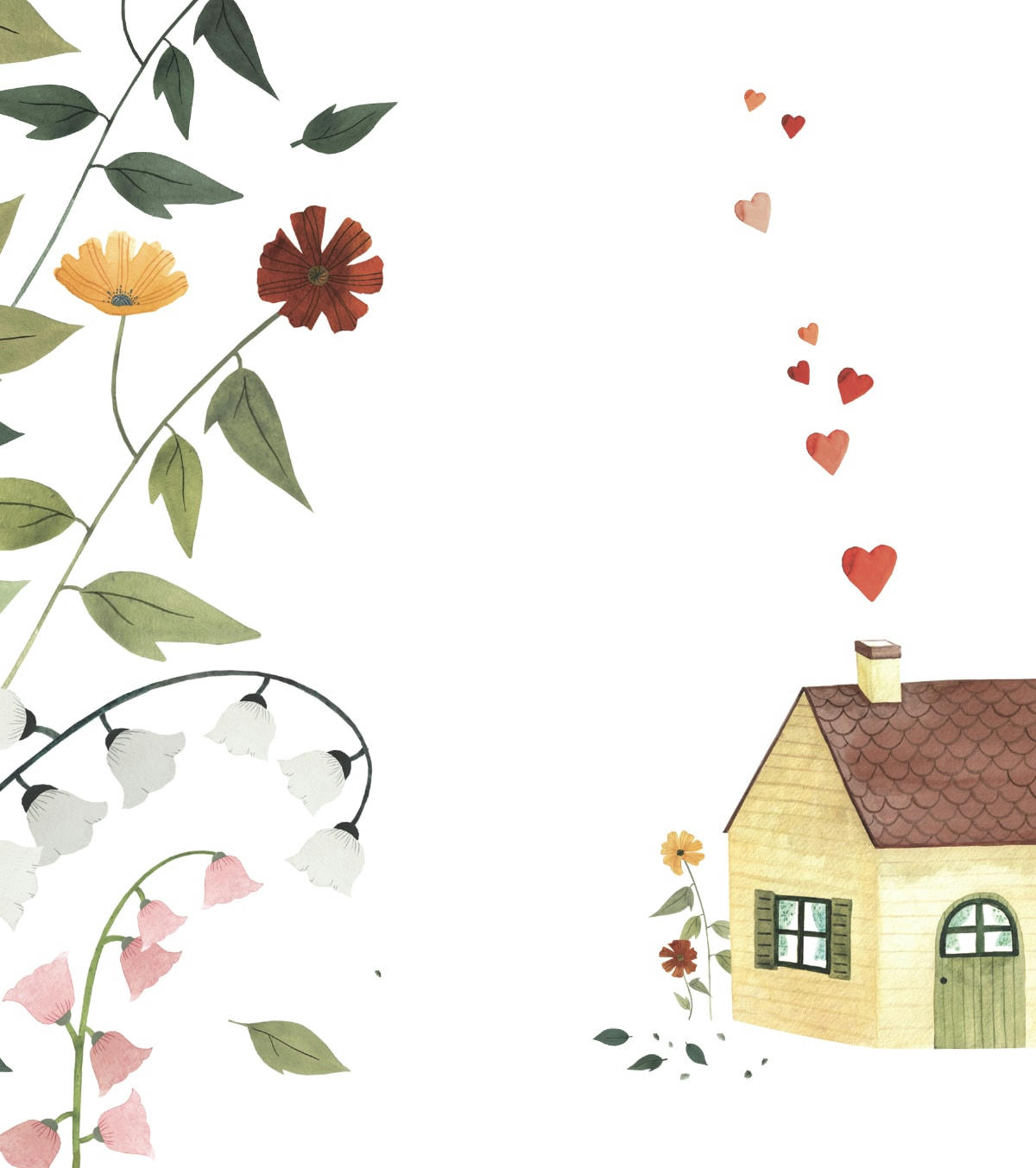 - Affiche enfant encadrée maison en Papier Multicolore
