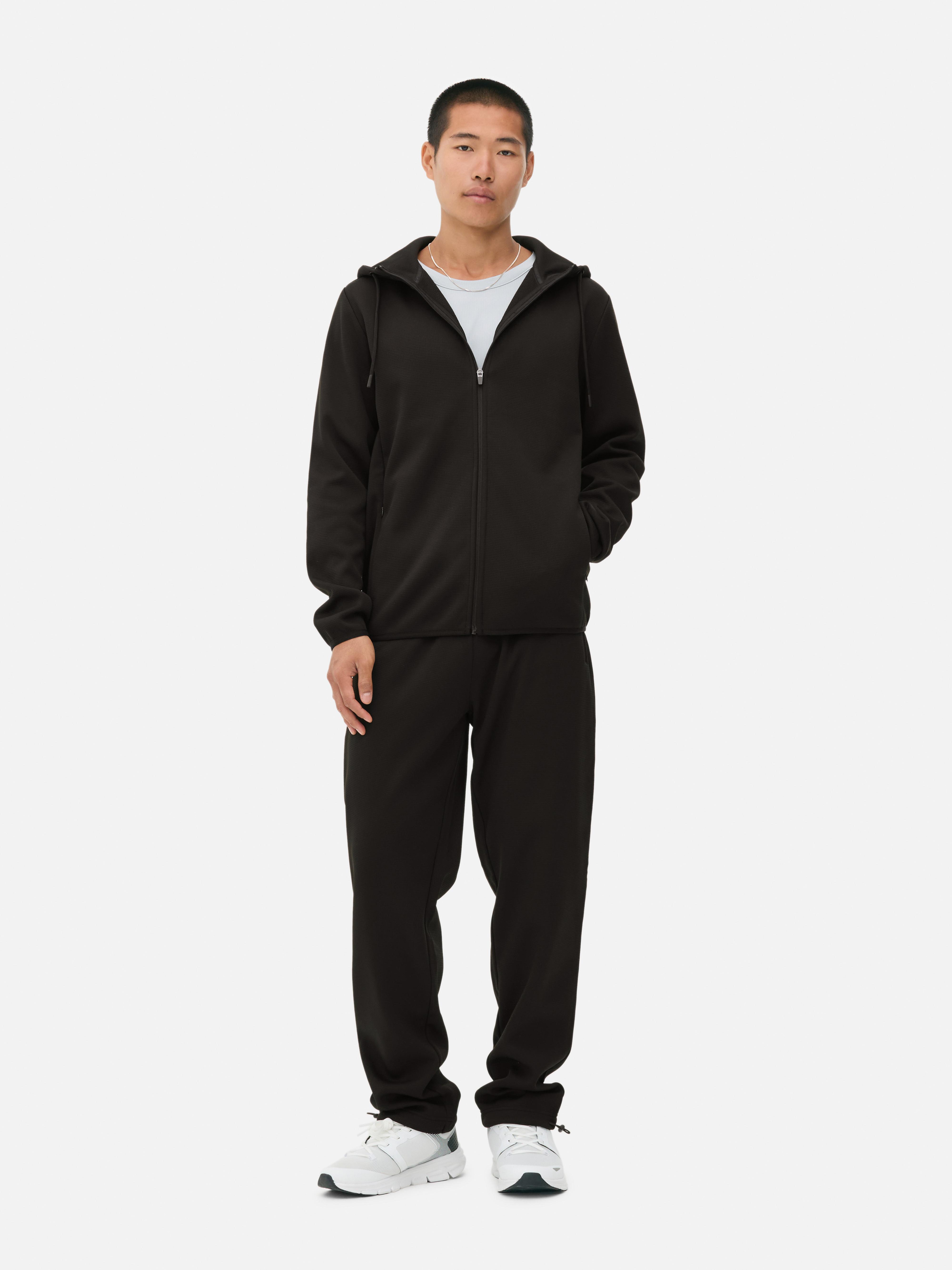 Zip-Up Performance Hooded Sweatshirt