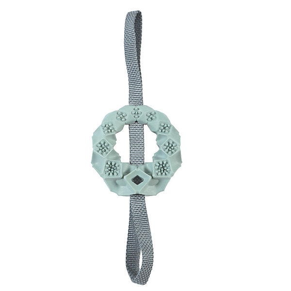 Jouet Cercle TPR cache friandises Kaki D 12x 36 cm pour chien