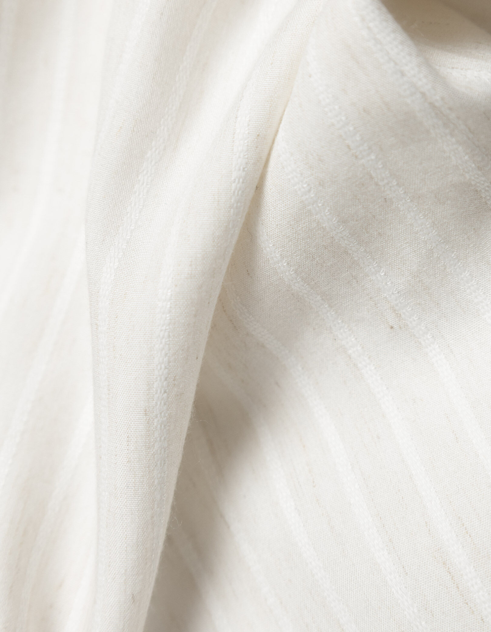 Veste de tailleur large blanc motif rayures Femme