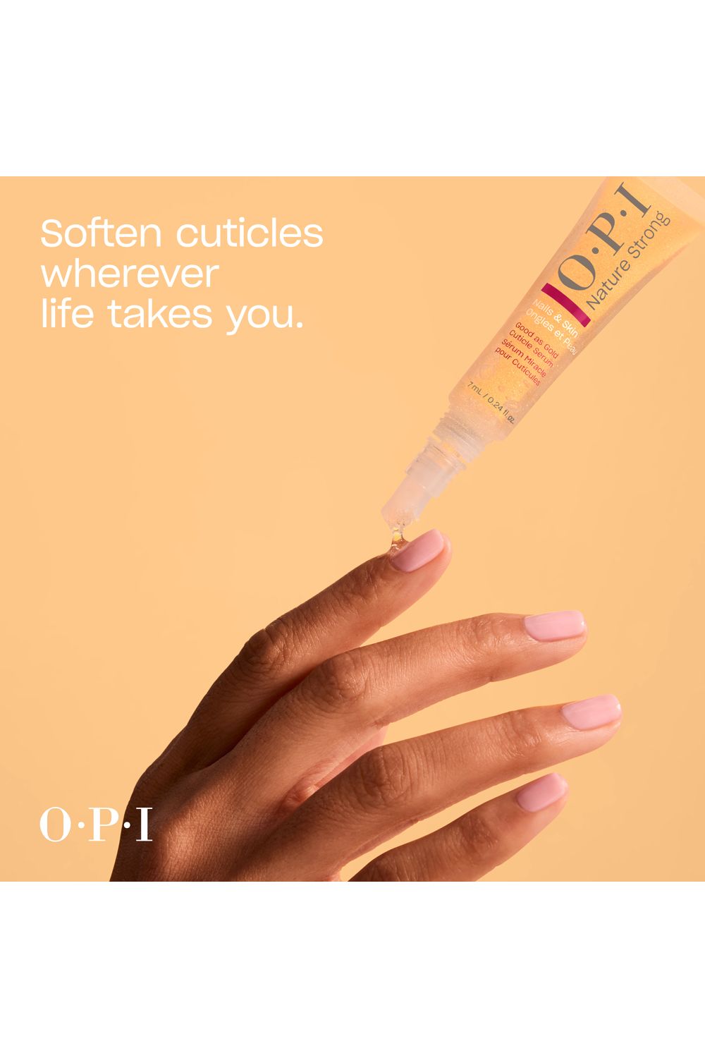 OPI Nature Strong Skincare - Good as Gold Cuticle Serum 7ml