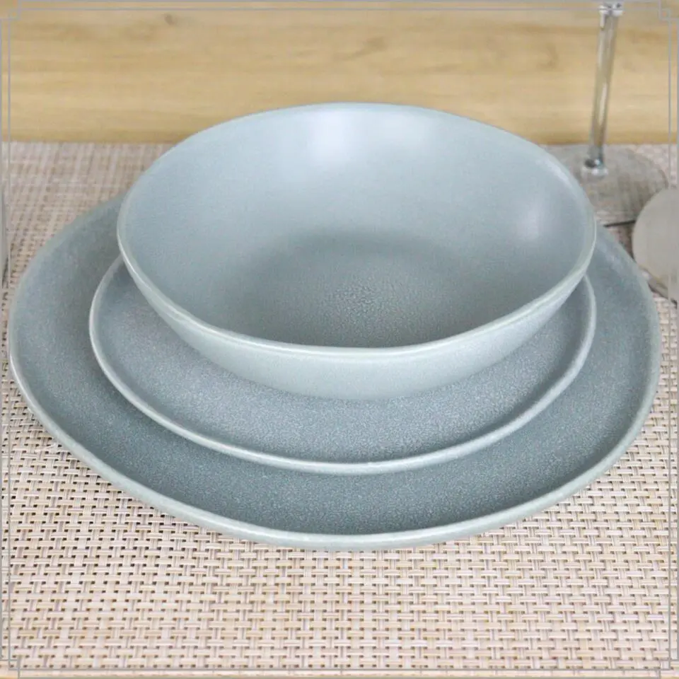 OTIX Dinerborden Bordenset 6 Persoons 27cm Aardewerk OAK