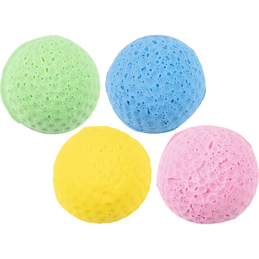 Flamingo Sponge Ball Tube cat toy 60 units