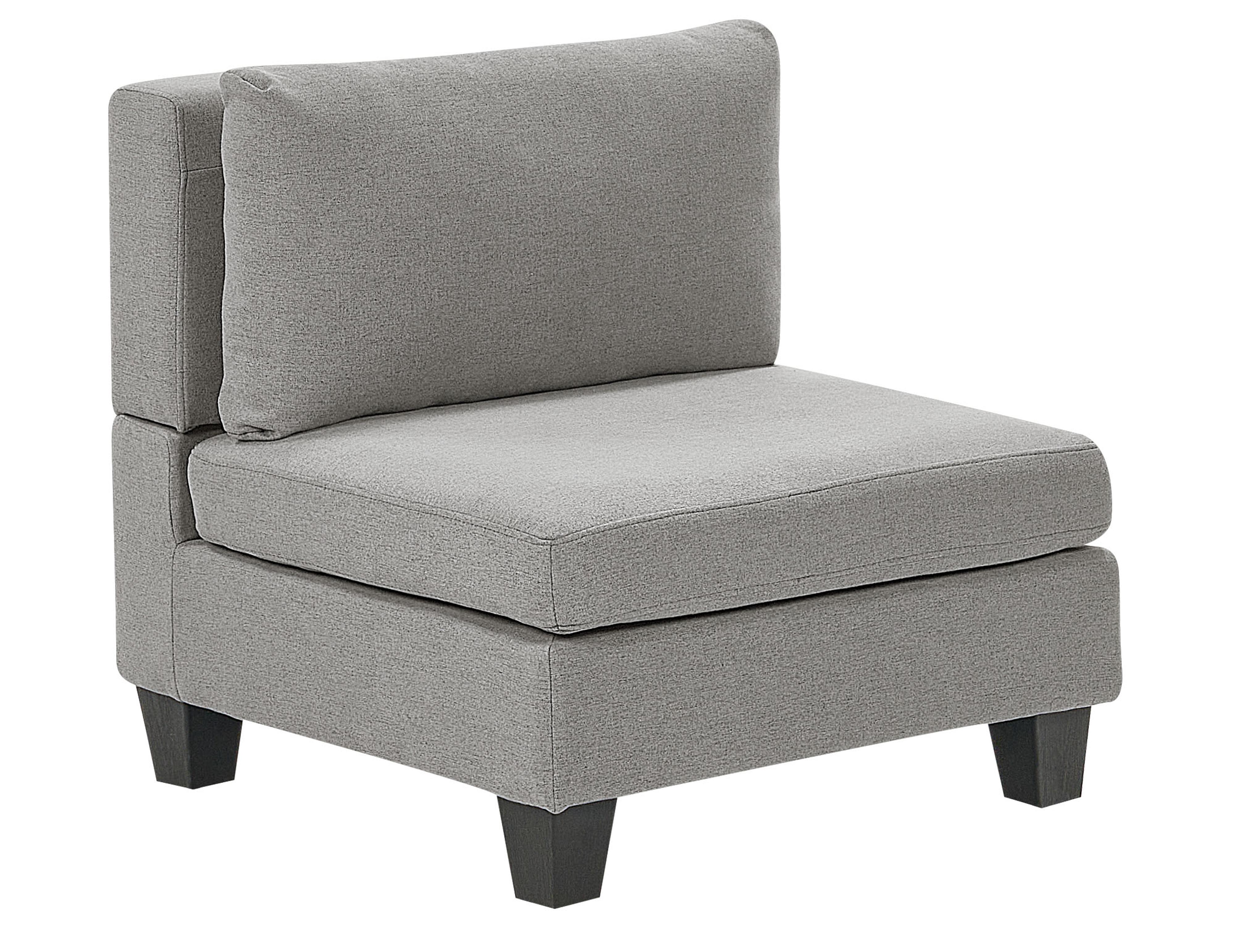 1-Seat Section UNSTAD Fabric Light Grey
