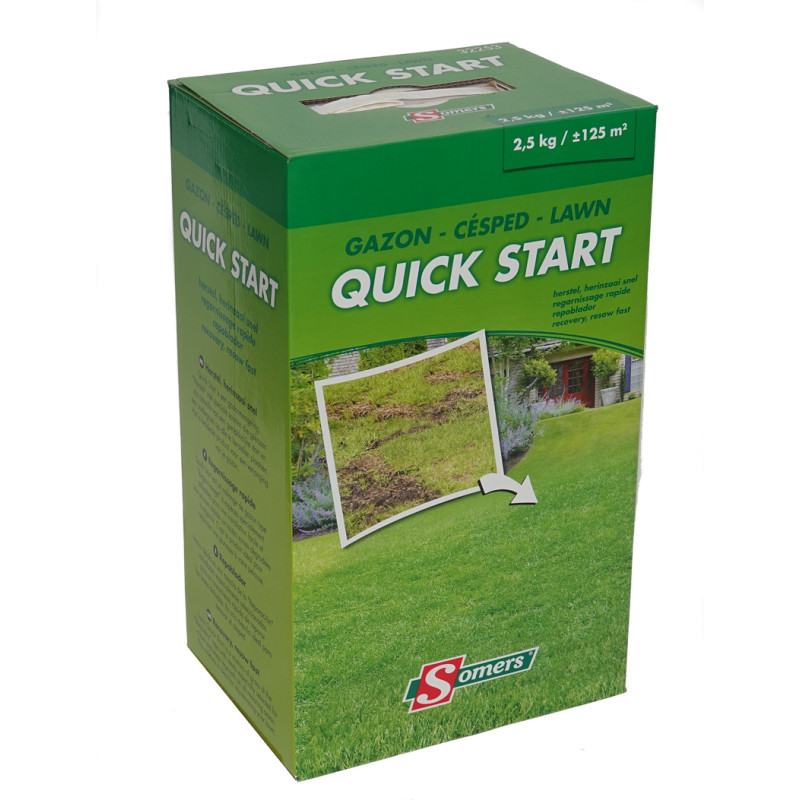Semences pour gazon Quick Start 2,5 kg SOMERS