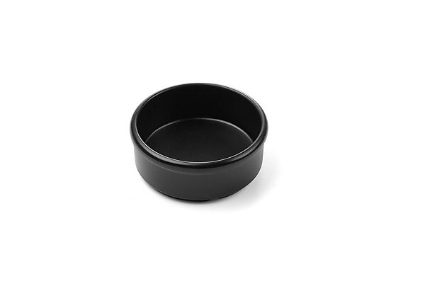 Beurrier &Saucière - 3 pièces Noir 80x(H)30 mm - Hendi
