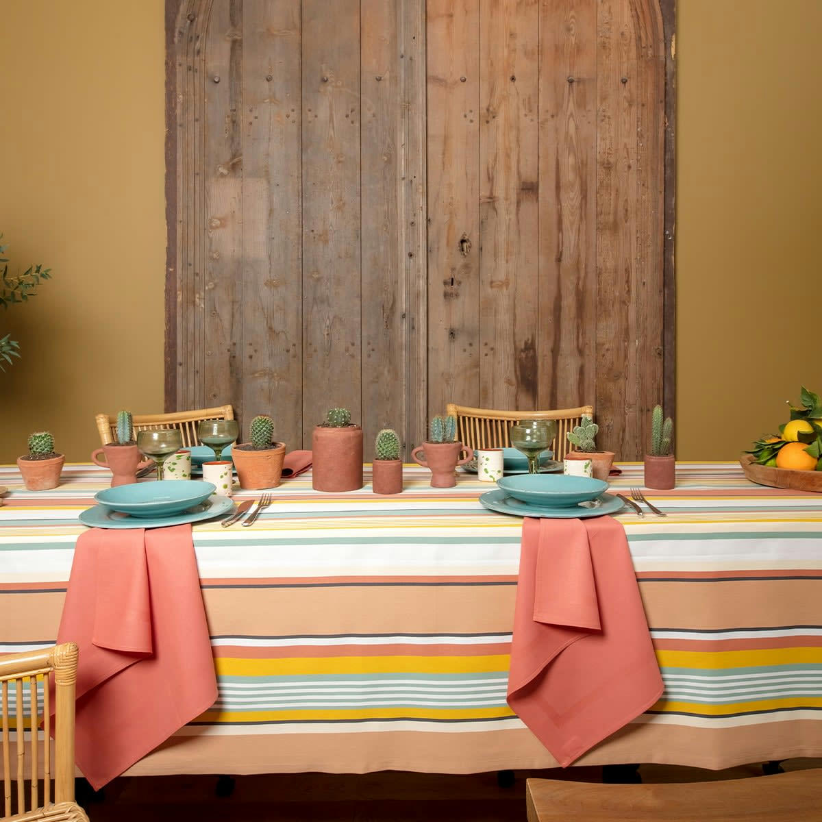 OSSES - Nappe enduite ambre 160x300