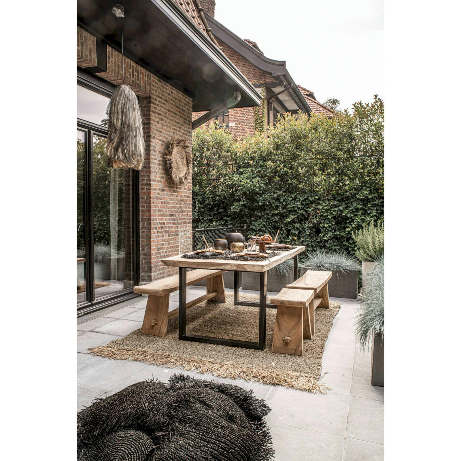 BALI BAZAR - Banc Bois Bois clair