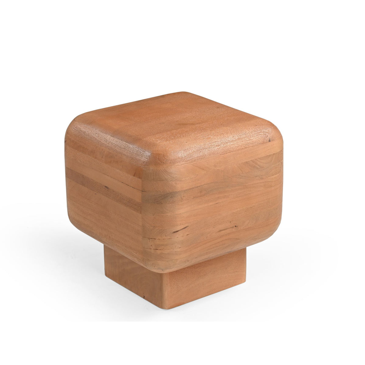 Starfurn Bijzettafel Fedde - Vierkant Naturel Hout - 45x45x45cm