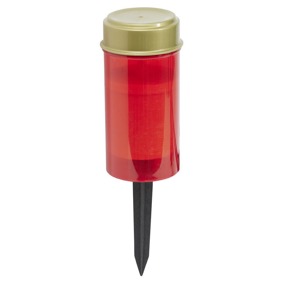Bougie funéraire LED Ø7,5xH14,5cm