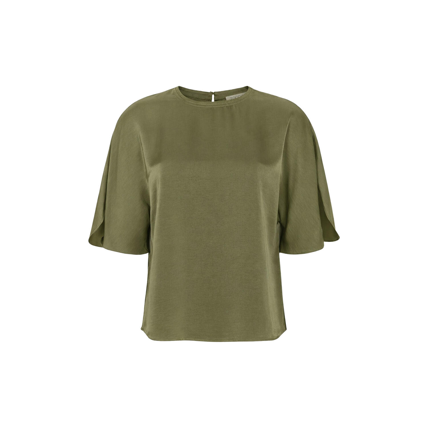 TDAya SS Blouse, ivy green