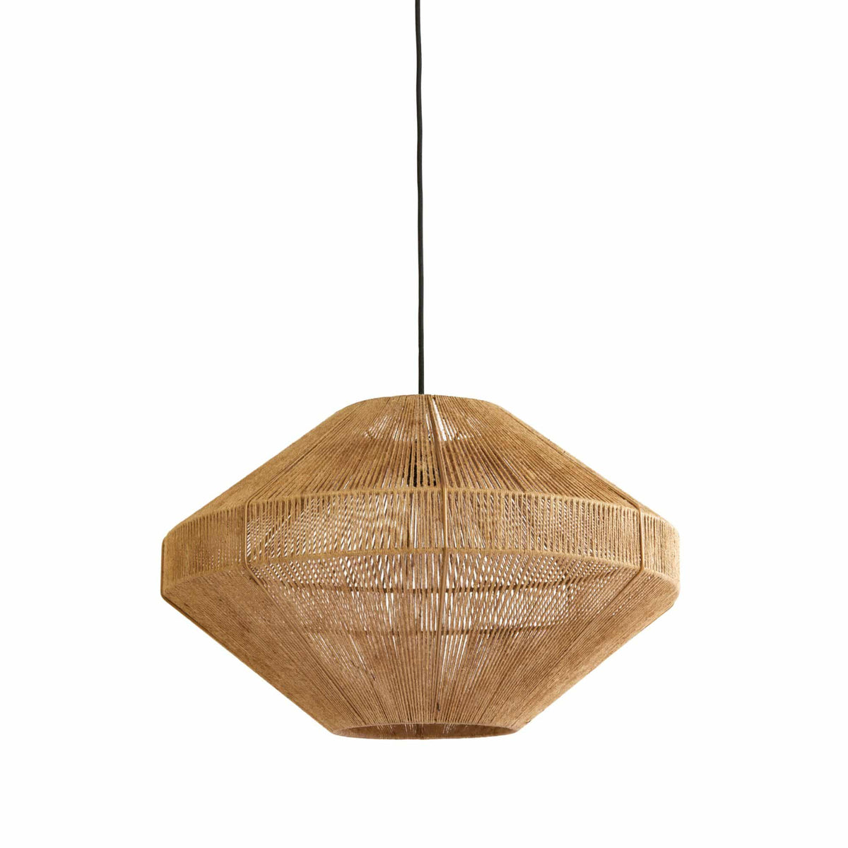 Light & Living hanglamp Mallow - bruin - Ø60cm