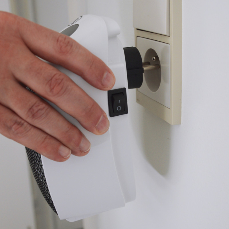 Chauffage céramique Plug-In 400 W WARMTECH