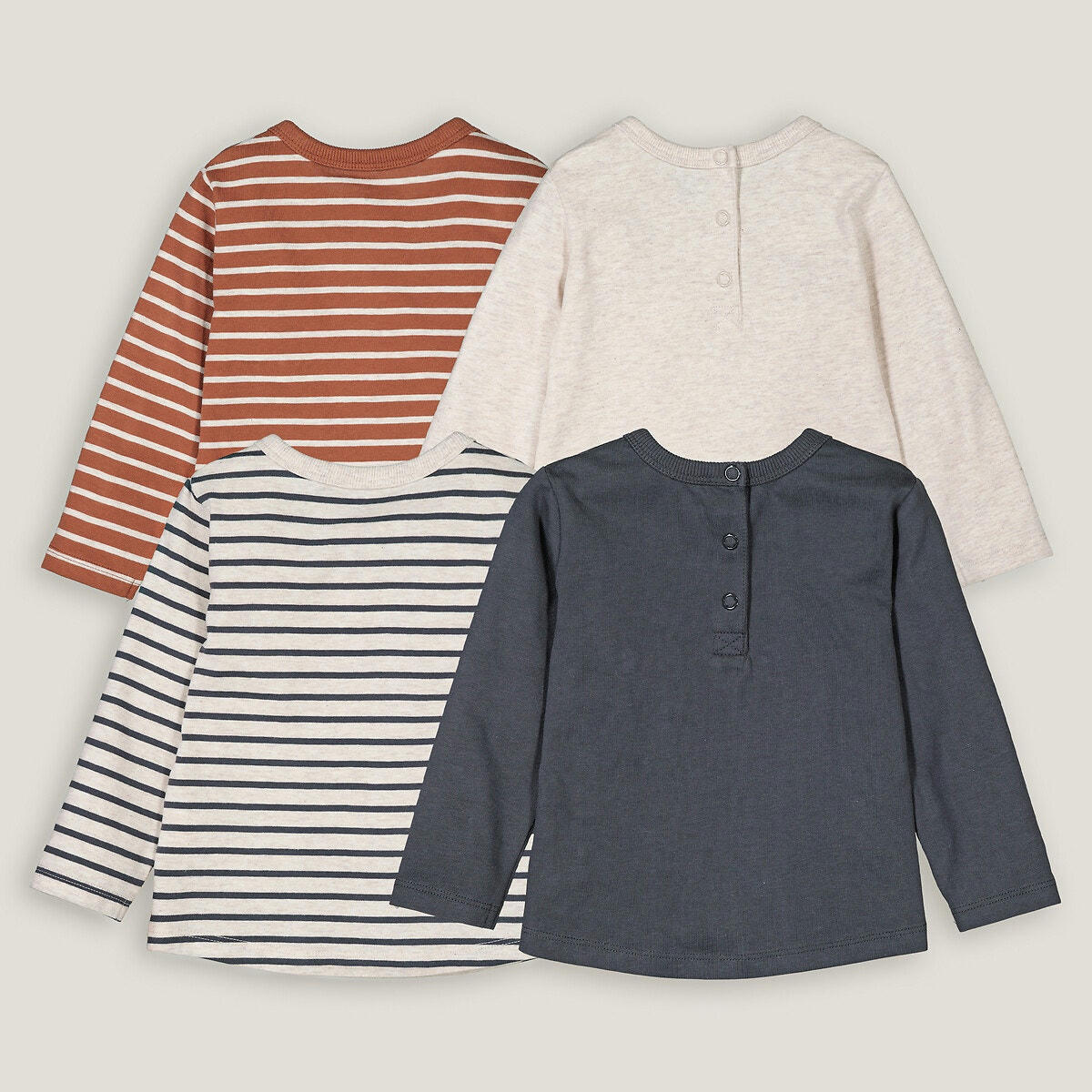 Lot de 4 T-shirts manches longues