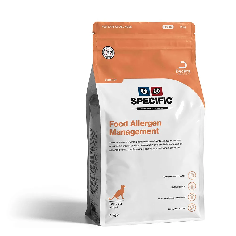 Specific Feline Adult Fdd-Hy Food Allergen Management Cat Food 2kg