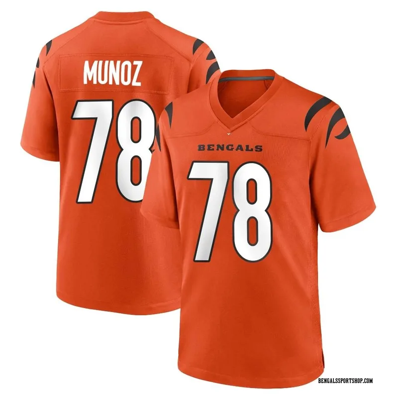 Anthony Muñoz Cincinnati Bengals Nike Throwback Limited Jersey - Orange